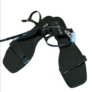 Brand New Women Ankle Strap Sandals Black Size 11